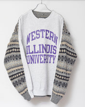 Load image into Gallery viewer, Sweat × knit switch pullover_C
