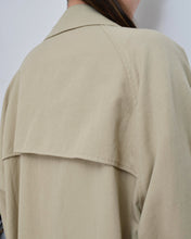 画像をギャラリービューアに読み込む, FLORAL TRENCH COAT/BEIGE/01 size B
