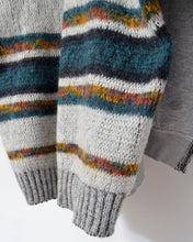 Load image into Gallery viewer, Sweat × knit switch pullover_H
