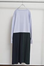 Load image into Gallery viewer, PLEATS OP_PRINT L/ST (02_PUR/YURI)
