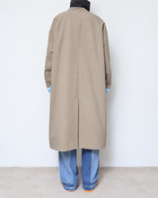 Load image into Gallery viewer, Flower charm pea coat / peach skin
