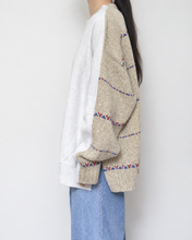 Load image into Gallery viewer, Sweat × knit switch pullover_F
