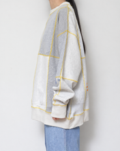 Load image into Gallery viewer, Panel sweat pullover contrast stitch / 02size_D
