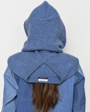 Load image into Gallery viewer, Knit hood wrap_C
