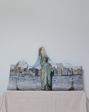 Load image into Gallery viewer, RUG CUSHION_ STATUE OF LIBERTY
