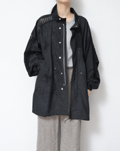 Load image into Gallery viewer, [27SS 予約アイテム] Black Table Cloth Field Coat
