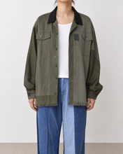 Load image into Gallery viewer, FRAGMENT MILITARY SHIRT (YIN &amp; YANG SLEEVE)/01 size
