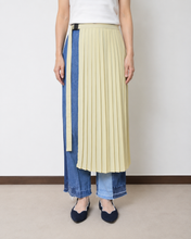 画像をギャラリービューアに読み込む, PLEATED WRAP SK_YELLOW
