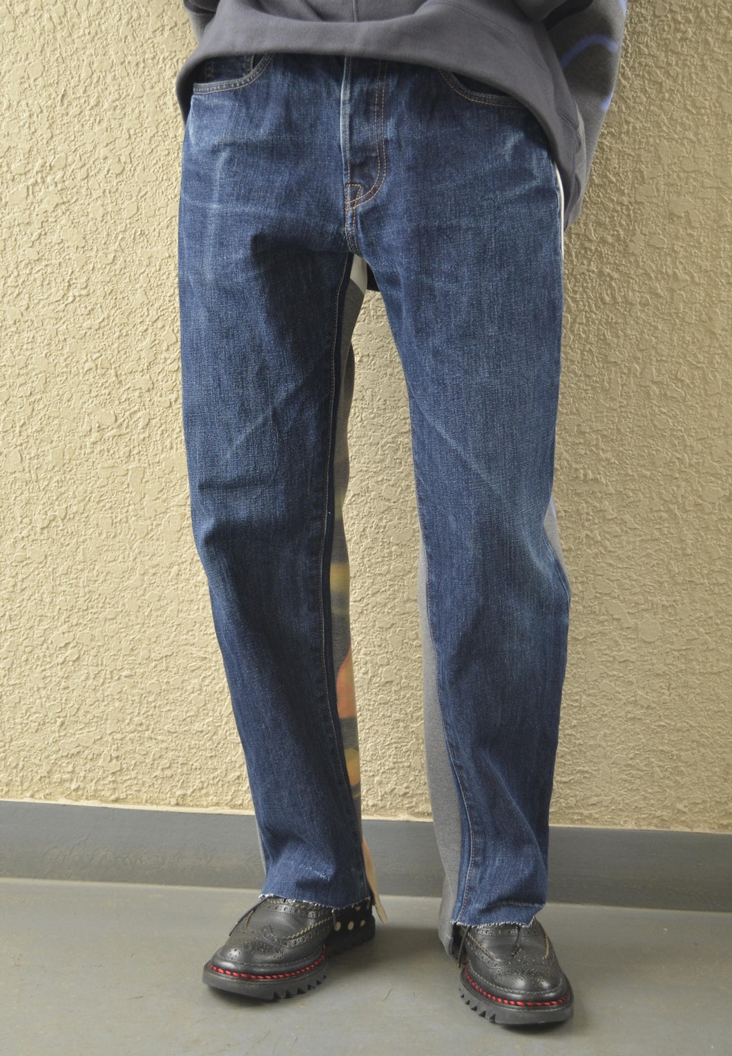 PRINT UNION DENIM PT(INDIGO/毎日だ_01)_03