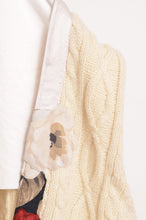 Load image into Gallery viewer, KNIT VEST C/D_WHITE
