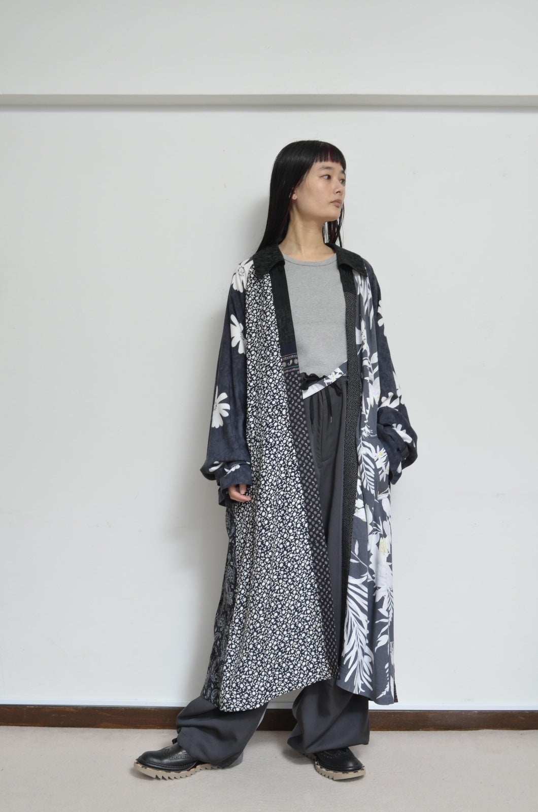 ROBE TRENCH COAT_FLORAL (02/here別注)_A