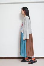 Load image into Gallery viewer, PLEATED TEE OP(PRINT)_Mi*00 / B
