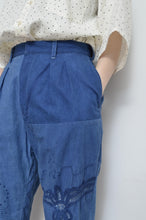 画像をギャラリービューアに読み込む, TABLE CLOTH TAPERED PT(standerd)_01 / INDIGO DYE
