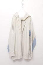 画像をギャラリービューアに読み込む, △ SHAWL ZIP-UP PARKA/GRY
