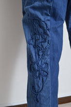 Load image into Gallery viewer, TABLE CLOTH TAPERED PT(standerd)_01 / INDIGO DYE
