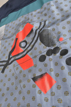 画像をギャラリービューアに読み込む, SILKY TWILL SHIRTS(PRINT) NAVY/02

