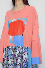 画像をギャラリービューアに読み込む, PLEATED TEE OP(PRINT) _ Mi*00 / C
