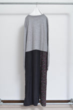 Load image into Gallery viewer, nyoroli KNIT*FLORAL OP_01 / GRAY
