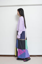 Load image into Gallery viewer, SQUARE SHAKA L/ST OP_01 / PURPLE

