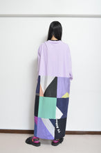 Load image into Gallery viewer, SQUARE SHAKA L/ST OP_01 / PURPLE
