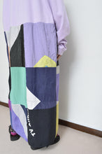 Load image into Gallery viewer, SQUARE SHAKA L/ST OP_01 / PURPLE
