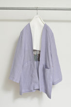 Load image into Gallery viewer, NO-COLLAR JK_LINEN 01/PURPLE
