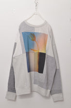 Load image into Gallery viewer, SWITCHING SWEATSHIRT P/O(w/ PRINT)/L.GRAY*dust_001
