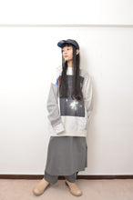 画像をギャラリービューアに読み込む, SWITCHING SWEATSHIRT P/O(w/ PRINT)/L.GRAY*sparkle_001
