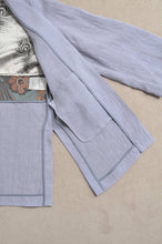 Load image into Gallery viewer, NO-COLLAR JK_LINEN 01/PURPLE
