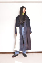 画像をギャラリービューアに読み込む, PLEATED STOLE / BLACK_001
