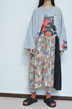 Load image into Gallery viewer, PLEATED TEE OP(PRINT)_X*00 / A
