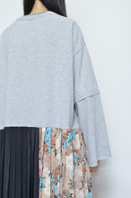 Load image into Gallery viewer, PLEATED TEE OP(PRINT)_X*00 / A
