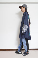 画像をギャラリービューアに読み込む, SILKY TWILL SHIRTS(PRINT) NAVY/02
