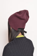 Load image into Gallery viewer, KNIT ADJUST CAP/BORDEAUX

