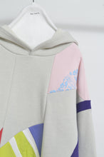 画像をギャラリービューアに読み込む, CUT AND CONNECTED BACKPILE HOODIE / CRAZY
