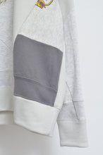 Load image into Gallery viewer, CUT AND CONNECTED BACKPILE HOODIE / GRAY
