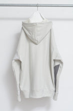 Load image into Gallery viewer, CUT AND CONNECTED BACKPILE HOODIE / GRAY
