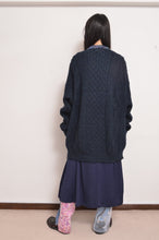 画像をギャラリービューアに読み込む, KNIT C/D_NAVY GREEN
