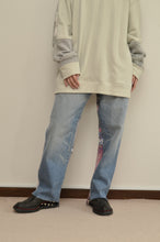 画像をギャラリービューアに読み込む, PRINT UNION DENIM PT(INDIGO/CAT_01)_02
