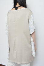 画像をギャラリービューアに読み込む, W SLEEVE TOPS_BEIGE / B
