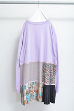 画像をギャラリービューアに読み込む, TIERED L/S T OP 01 / PURPLE
