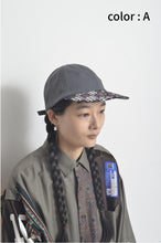 画像をギャラリービューアに読み込む, CUT AND CONNECTED TWILL CAP
