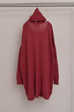 画像をギャラリービューアに読み込む, RIPPLE WAVE HEM KNIT P/O w/NECK PARTS(ROSE)
