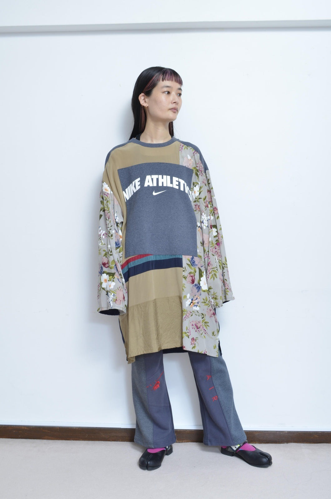 SWITCHING FLORAL OP_ASS*NAVY / A
