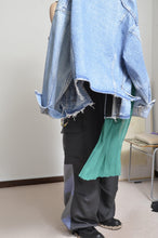 画像をギャラリービューアに読み込む, PLEATS DENIM JK
