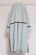 画像をギャラリービューアに読み込む, WOOL NO-COLLAR ROBE/SAGE
