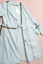 画像をギャラリービューアに読み込む, WOOL NO-COLLAR ROBE/SAGE
