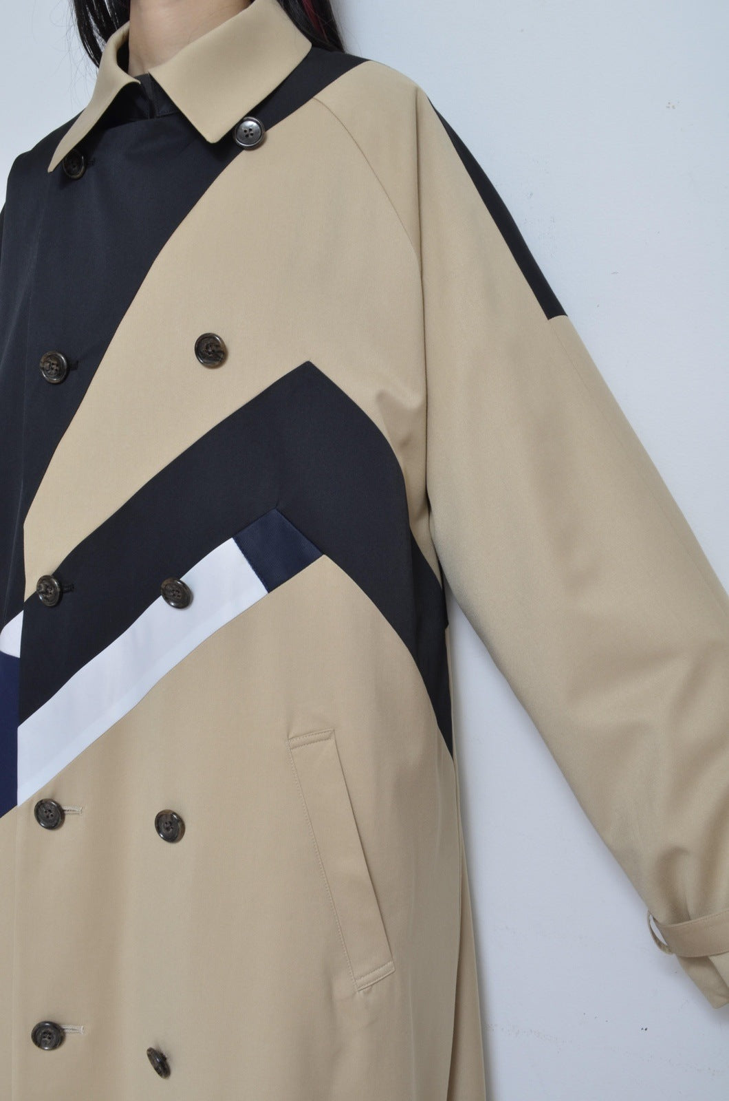 REMIX TRENCH COAT/BEG/02 – here/YEAH RIGHT!!