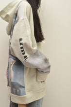 Load image into Gallery viewer, PRINT HOODY(GRY/CAT)_01
