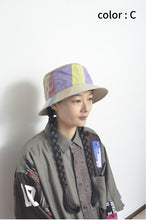 Load image into Gallery viewer, CUT AND CONNECTED TENCEL BUCKET HAT / BEG
